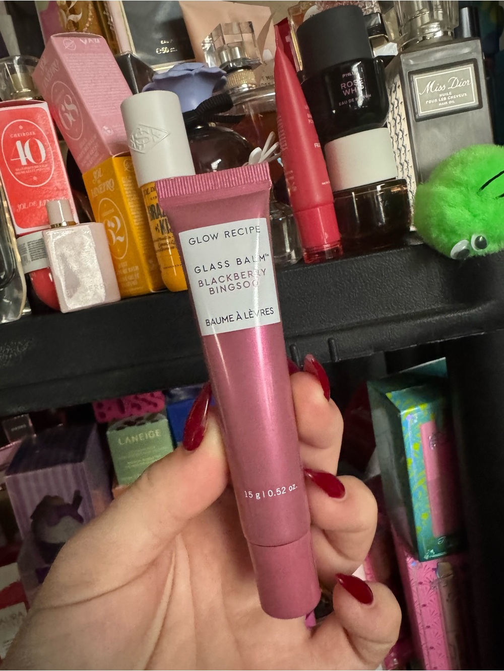 Glow Recipe Glass Balm Blackberry Bingsu Lip Balm -